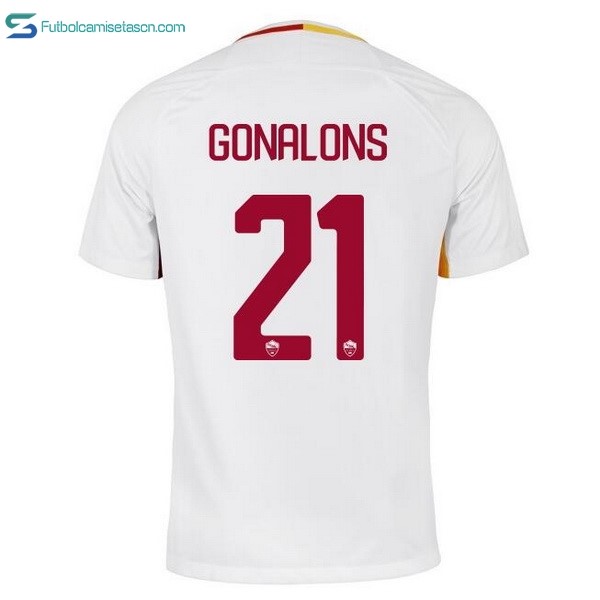 Camiseta AS Roma 2ª Gonalons 2017/18